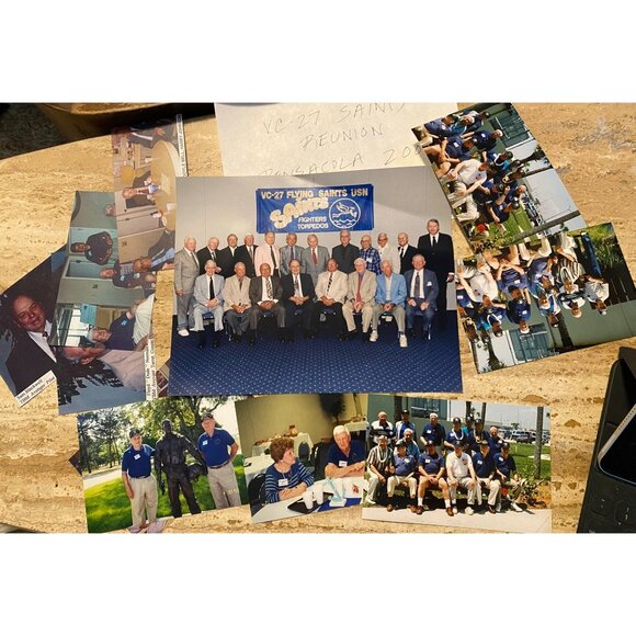 Vintage VC-27 Saints Reunion Photos Pensacola 2001 Group Gathering Nostalgic Eve - Picture 1 of 7